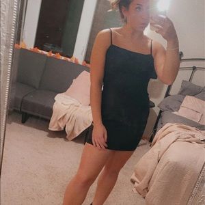 Black revolve dress